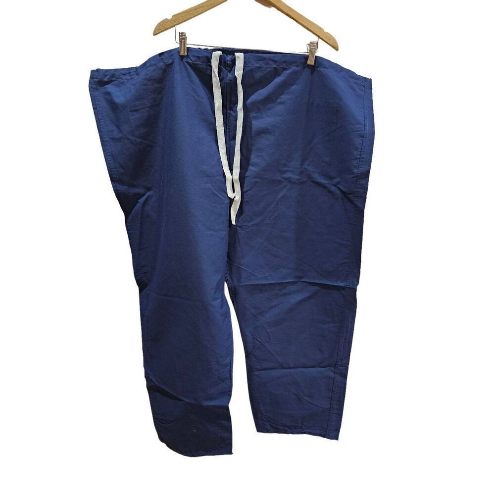 Medline 4XL scrub pants dark blue